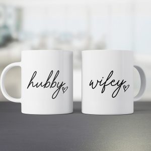 Hubby/Wifey Mug