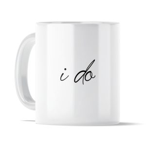 I Do/As I'm Told Mug Set