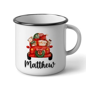 Kids Santa Car mug