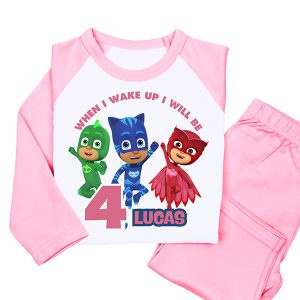 PJ Masks Birthday Pjs
