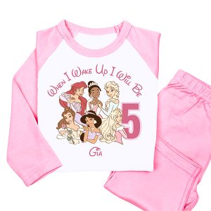 Disney Birthday Princess Pjs
