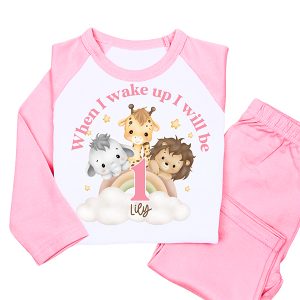 Safari Birthday Pjs