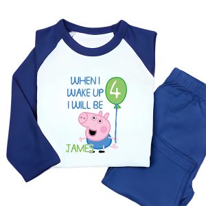 George Pig Balloon Pjs